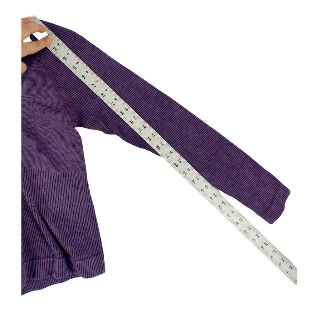 NWT PinkActive Compression Purple Long Sleeve Top - Picture 4 of 5